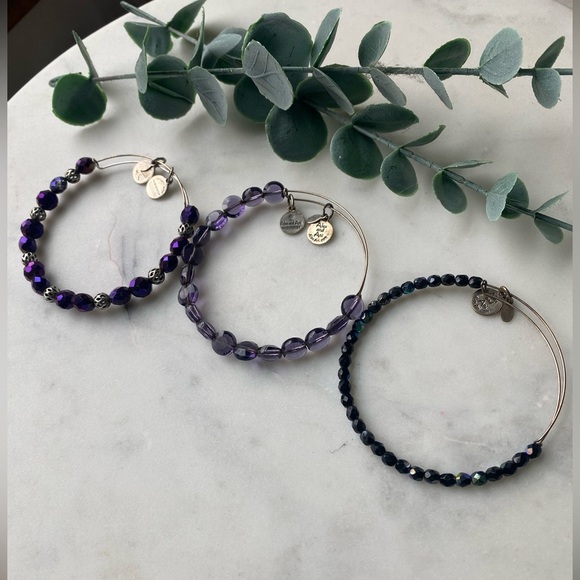 Alex and Ani Energy Technology Beaded Bracelet Bundle - Picture 2 of 3